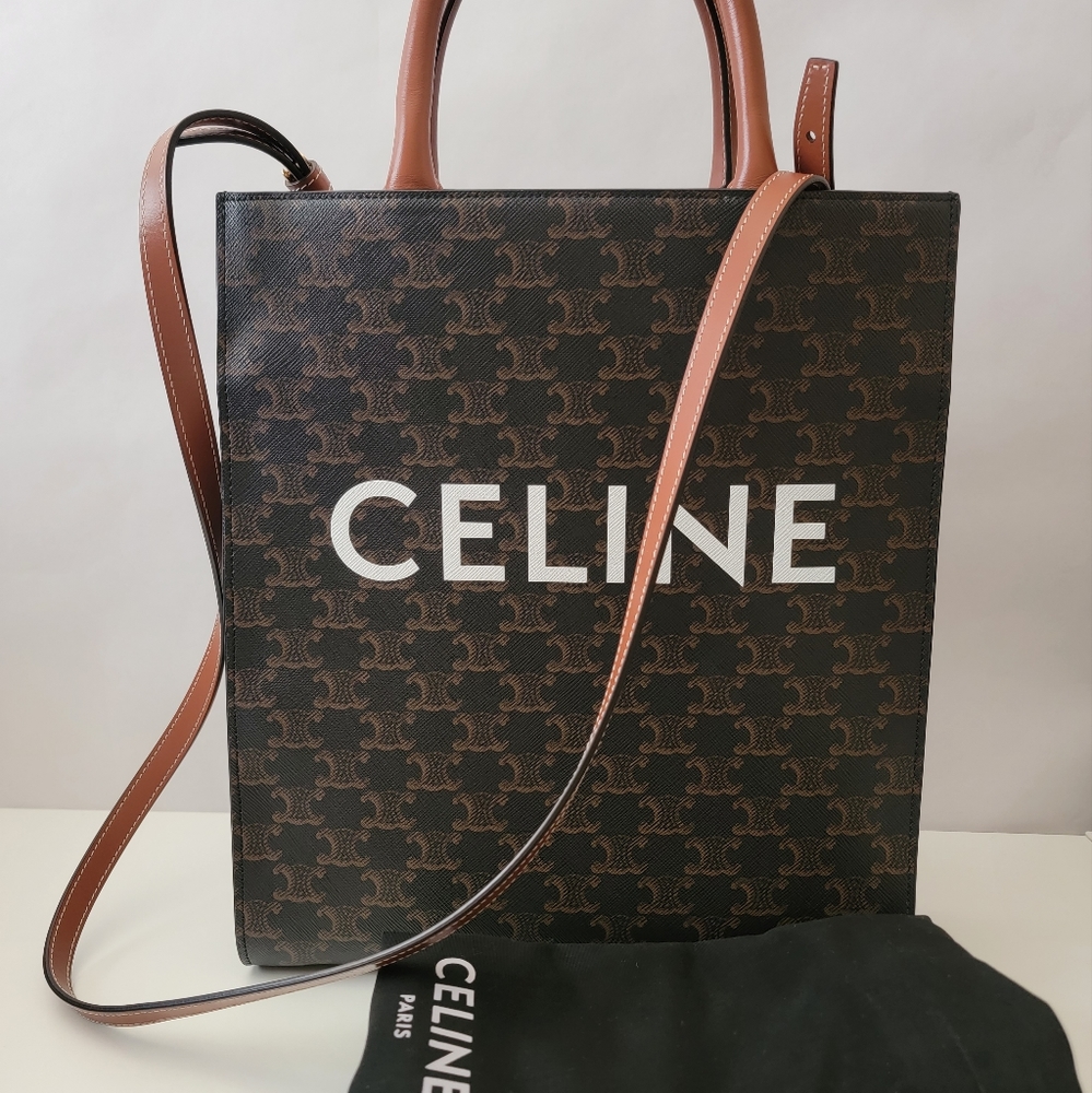 Celine vertical cabas tote small